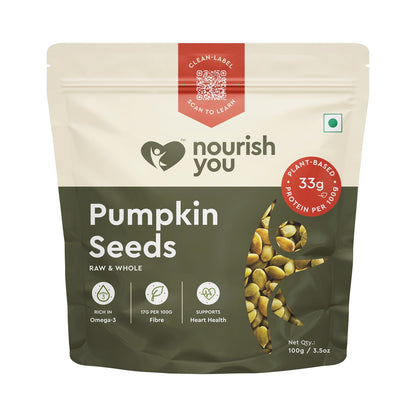 NOURISH YOU Raw Pumpkin Seeds (100G)