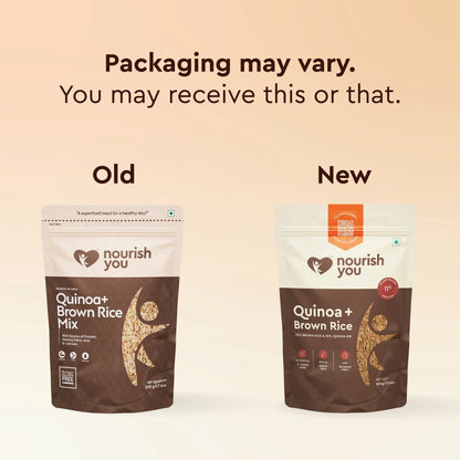 NOURISH YOU QUINOA WITH BROWN RICE MIX - 500G