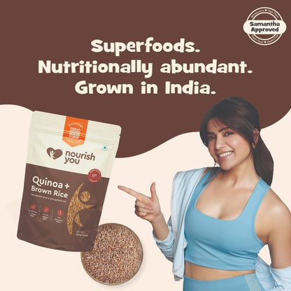 NOURISH YOU QUINOA WITH BROWN RICE MIX - 500G