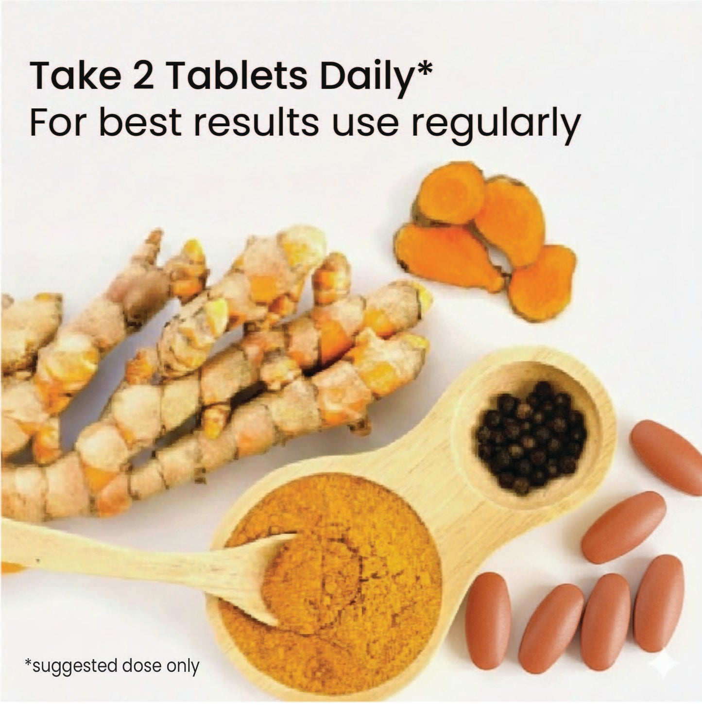 Vlado’s Himalayan Organics Liposomal Curcumin 2200 mg+ with BioPerine & Herbal Extracts – 60 Vegetarian Tablets