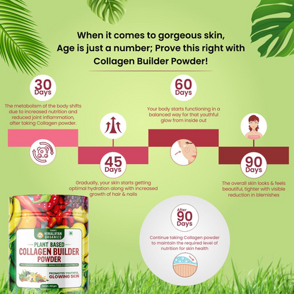 Vlado's Himalayan Organics Plant Based Collagen Builder Powder – 250gm