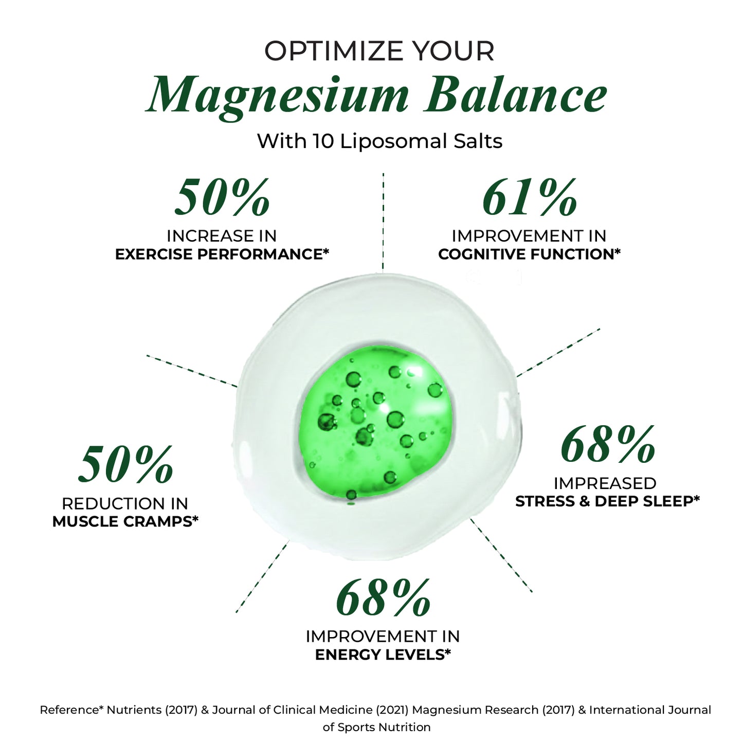 Vlado's Himalayan Organics Liposomal Magnesium Supplement 28000mg | 10 Magnesium Complex with Magnesium Citrate, Glycinate, Threonate, Oxide & More | With Vitamin D3 & B12 | High Bioavailability Formula | 60 Veg Tablets
