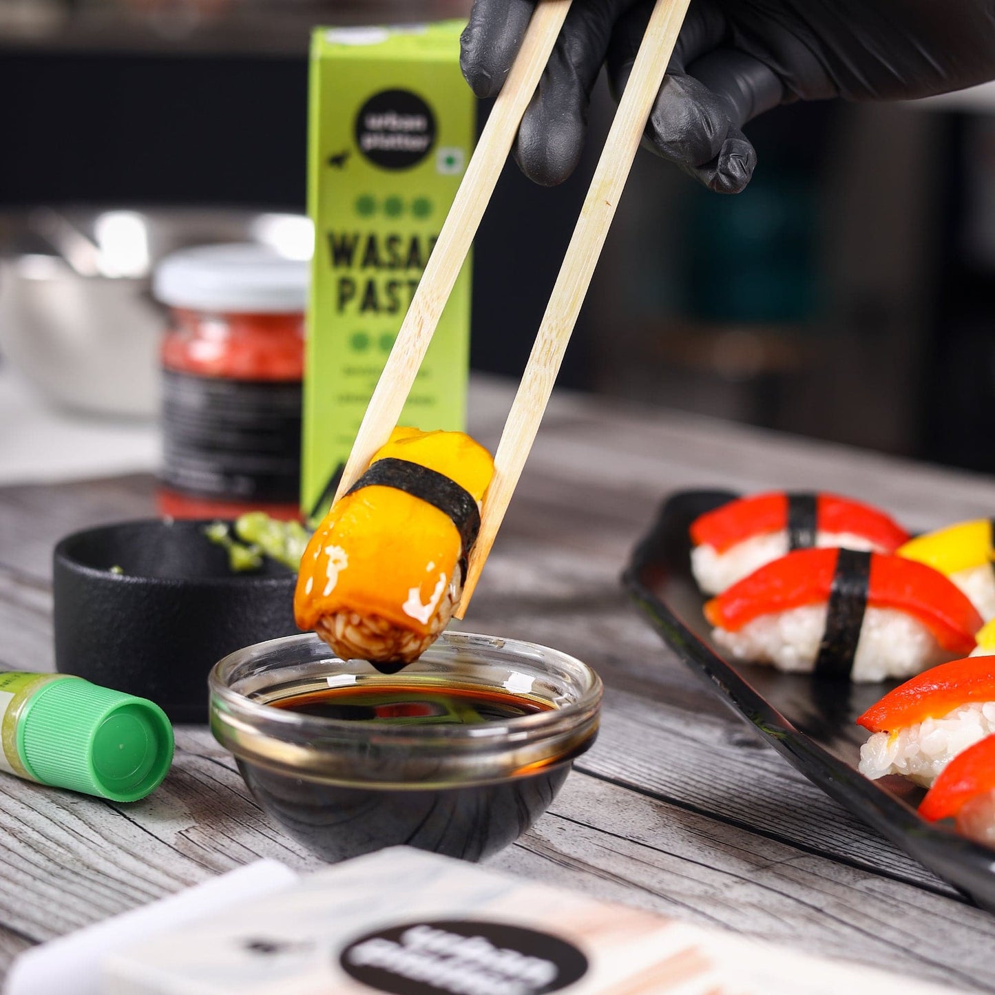 Urban Platter Premium Wasabi Paste, 43g (Elevate Your Sushi Experience with Lingering Zing)