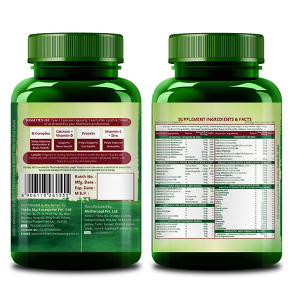 Vlado's Himalayan Organics Liposomal Multivitamin for Women || 60 Veg Capsules