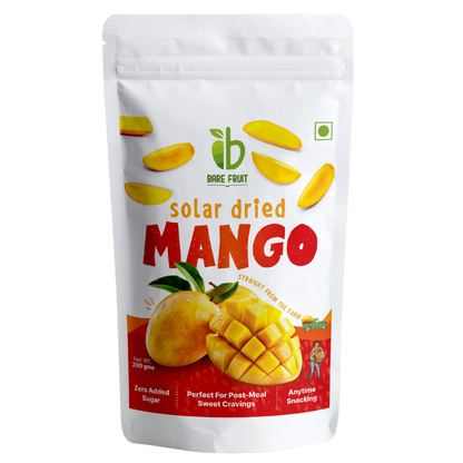 Barefruit Solar Dried Mango - 200G Pack