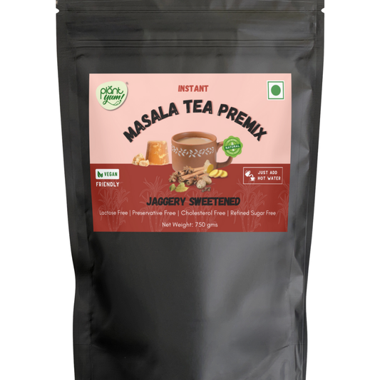 Jaggery Tea Premix - Masala - Authentic Indian Chai Super Saver Pack - 750gm