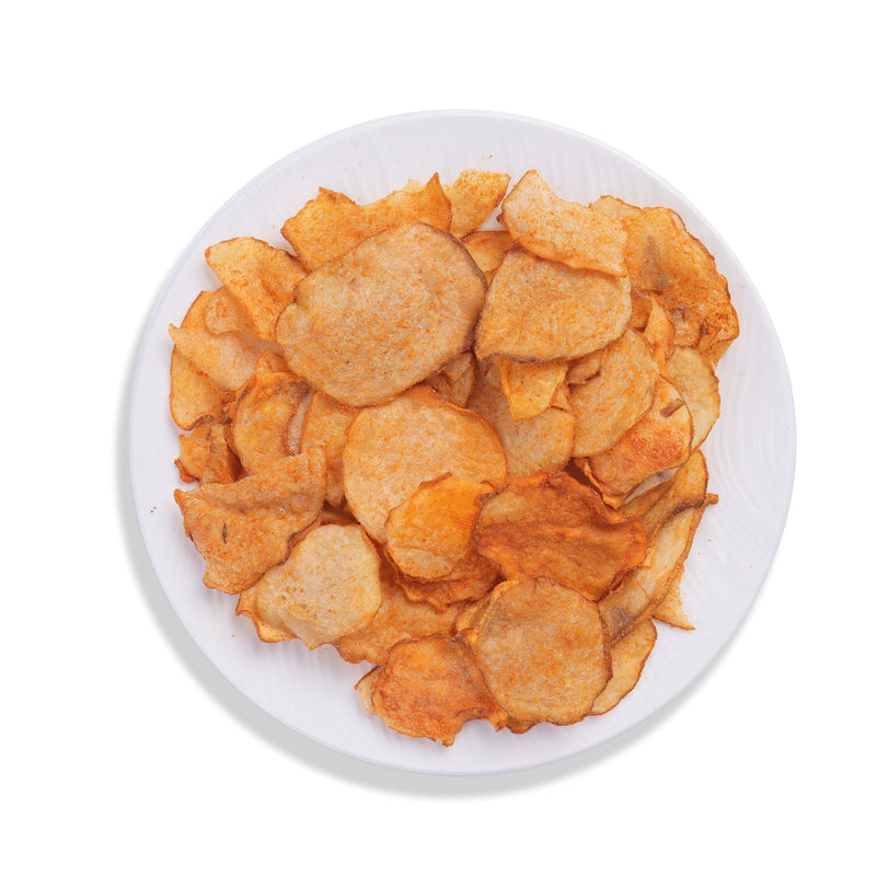Grabz Air fried Potato Chips Jars 60X2  grams (Dehydrated ,Cooked with air, Sprinkled olive oil)