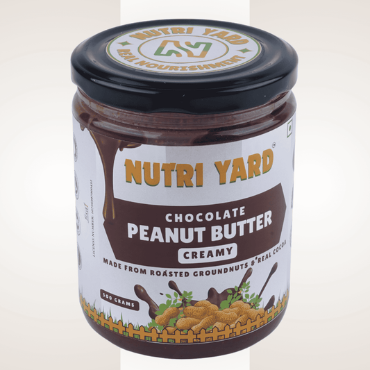 Nutri Yard Chocolate Peanut Butter Creamy - 500gm