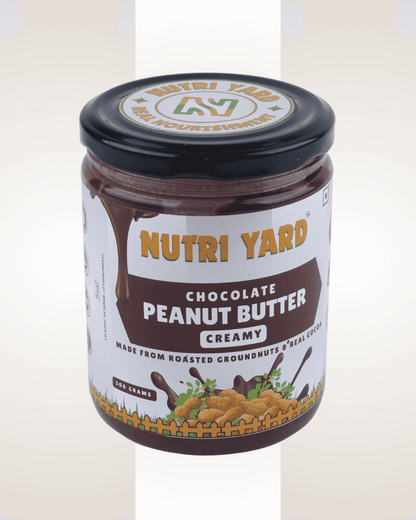 Nutri Yard Chocolate Peanut Butter Creamy - 500gm