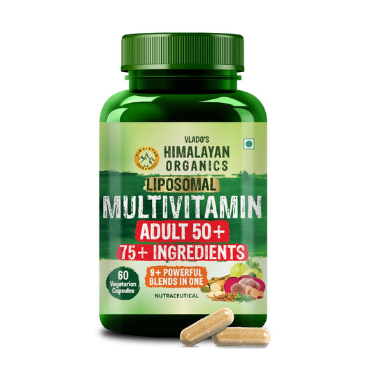 Vlado's Himalayan Organics liposomal Multivitamin for Men 60 Veg Capsules