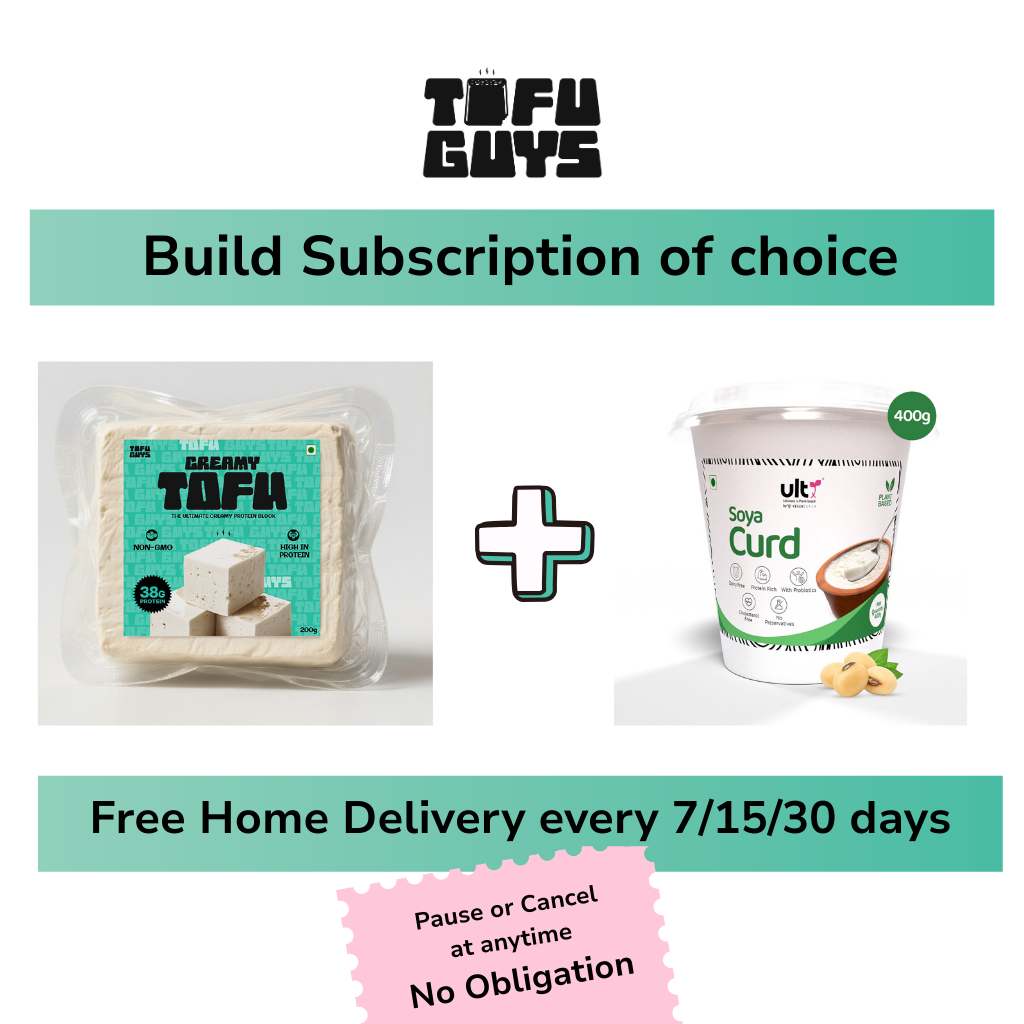 Tofu Guys (Tofu + SoCurd) Free Delivery Subscriptions