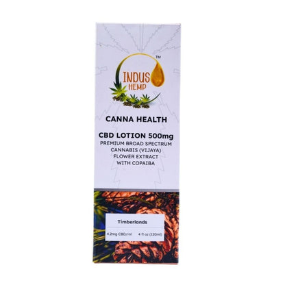 INDUS HEMP CANNA HEALTH CBD LOTION 500mg – Timberlands