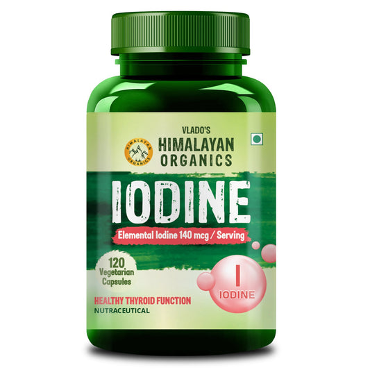 Vlado’s Himalayan Organics Iodine Supplement - 120 Veg Capsules