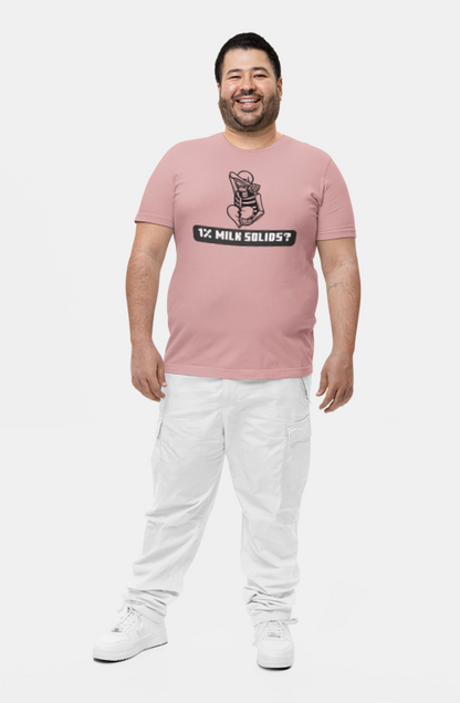 1% Milk Solids (male/unisex-vd-t-shirt)