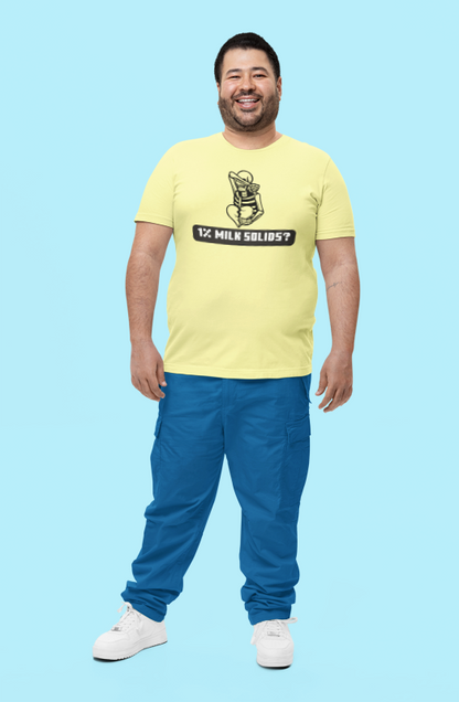 1% Milk Solids (male/unisex-vd-t-shirt)