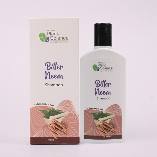 Atrimed Plant Science Bitter Neem Shampoo | For Clean Scalp & Hair 100ml