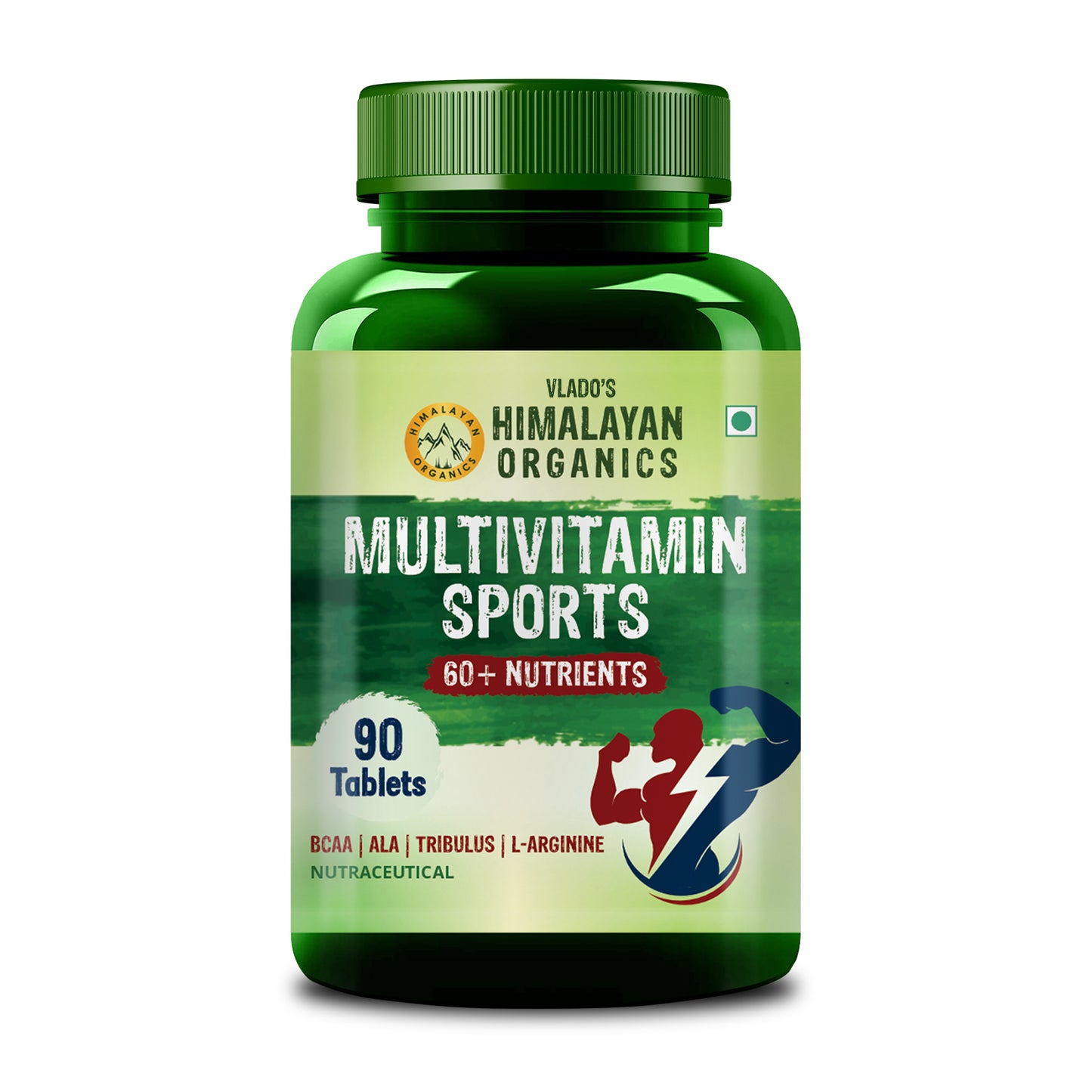 Vlado's Himalayan Organics Multivitamin Sports 60+ Nutrients - 90 Tablets