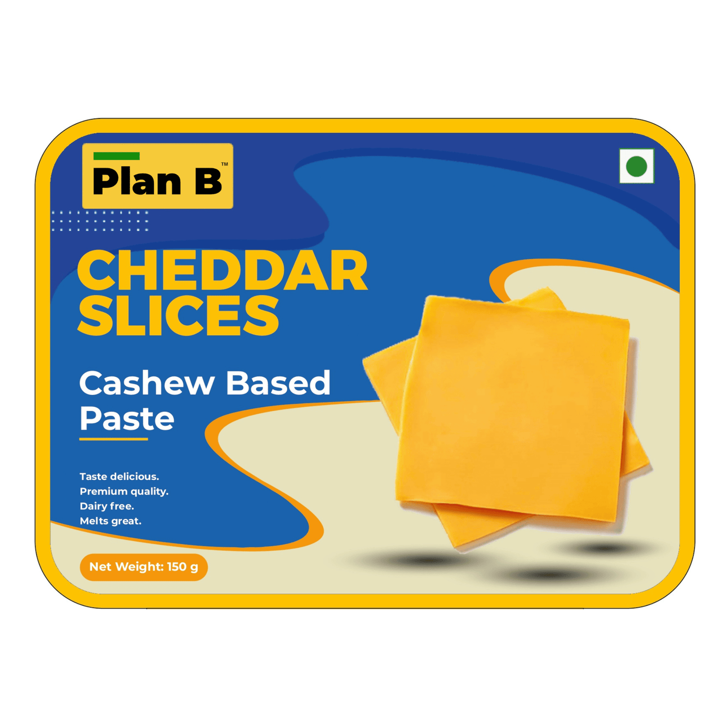 Plan B Cheddar Slices 150 g