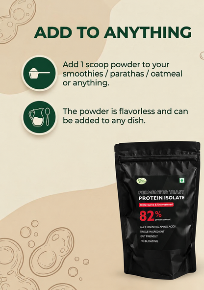 PLANT YUM FERMENTED YEAST PROTEIN ISOLATE - 500g