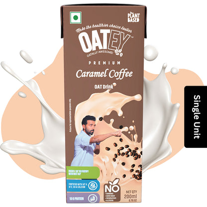 OATEY Premium Caramel Coffee Oat Milk Plant-Based 200ml