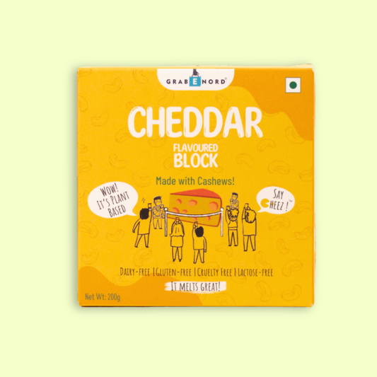 Grabenord Cheddar Block 200g (Dairy Free)
