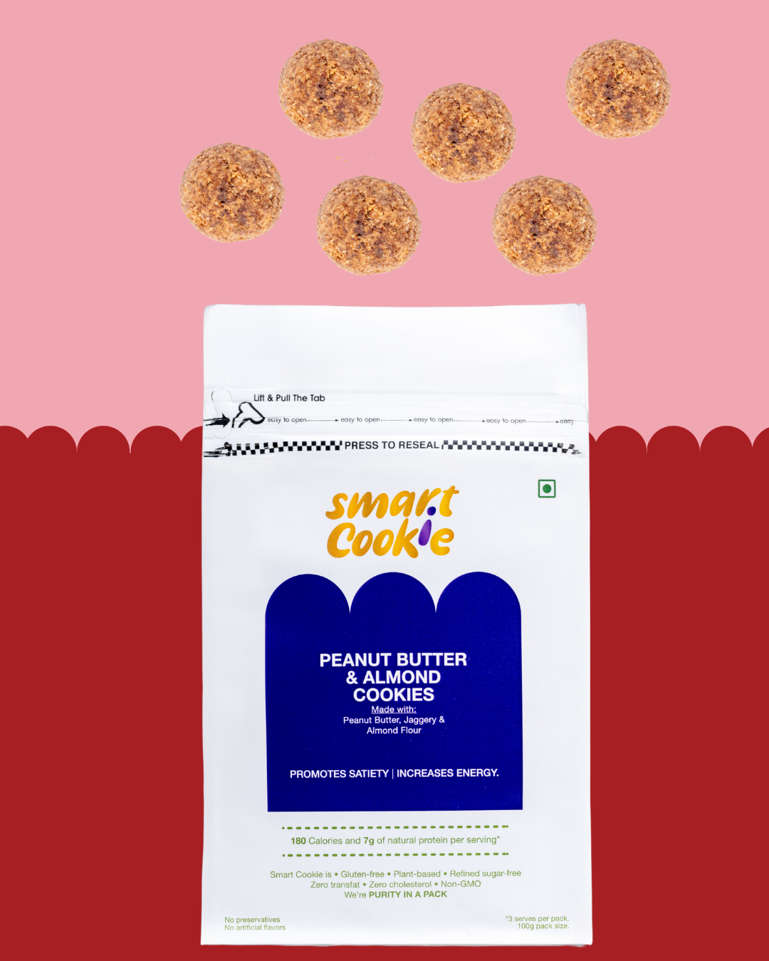 Peanut Butter Almond Cookies