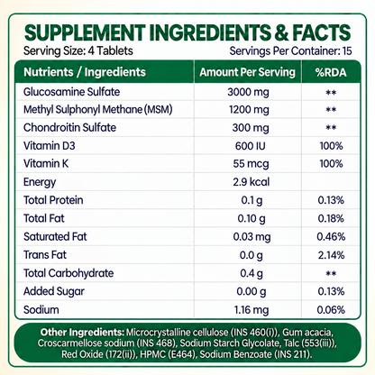 Vlado's Himalayan Organics Plant-Based Joint Support with Boswellia Serrata, Turmeric, Amla, Moringa & 10 Ayurvedic Herbs – 60 Veg Tablets
