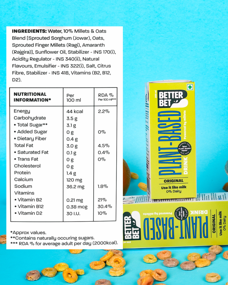 Better Bet, Plant-Based Original Drink, 200ml