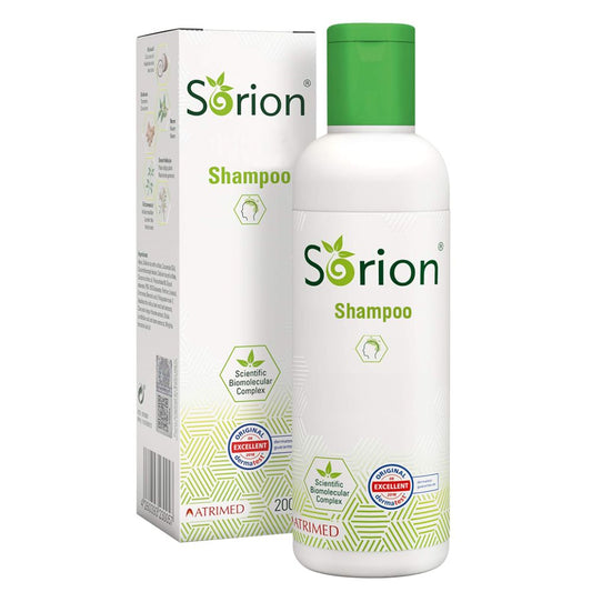 Atrimed Sorion Shampoo | For beautiful, clean and healthy hair | Made with real essential oils | 200 ml