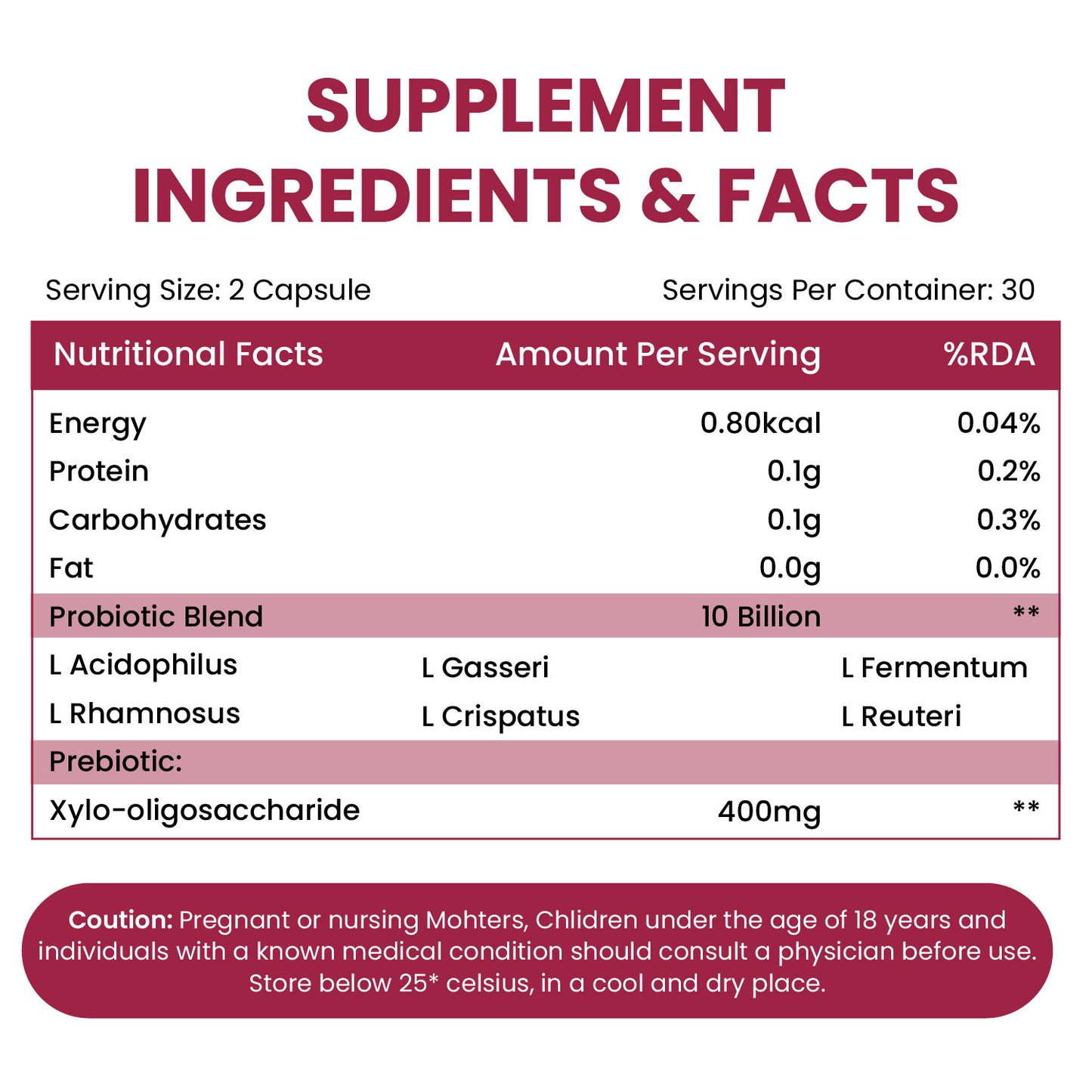 Vlado’s Himalayan Organics Vaginal Probiotics for Women | With Lactobacillus & Prebiotics | Supports Intimate pH Balance | 10 Billion CFU | 60 Veg Capsules