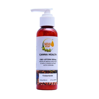 INDUS HEMP CANNA HEALTH CBD LOTION 500mg – Timberlands