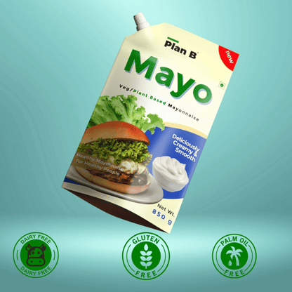 Plan B Mayonnaise 850g (Dairy Free, Extra Creamy & Delicious)