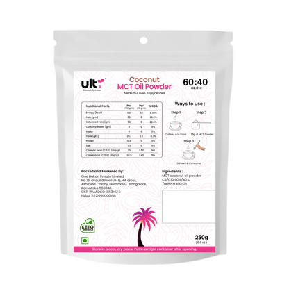 Ultx MCT Oil Powder from Virgin Coconut Oil