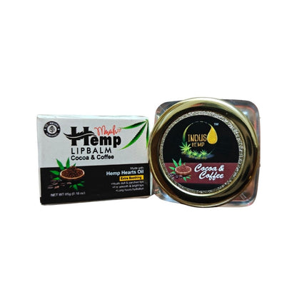 INDUS HEMP LIP BALM | COCOA & COFFEE | SPF 15 | FOR REJUVENATES DULL LIPS