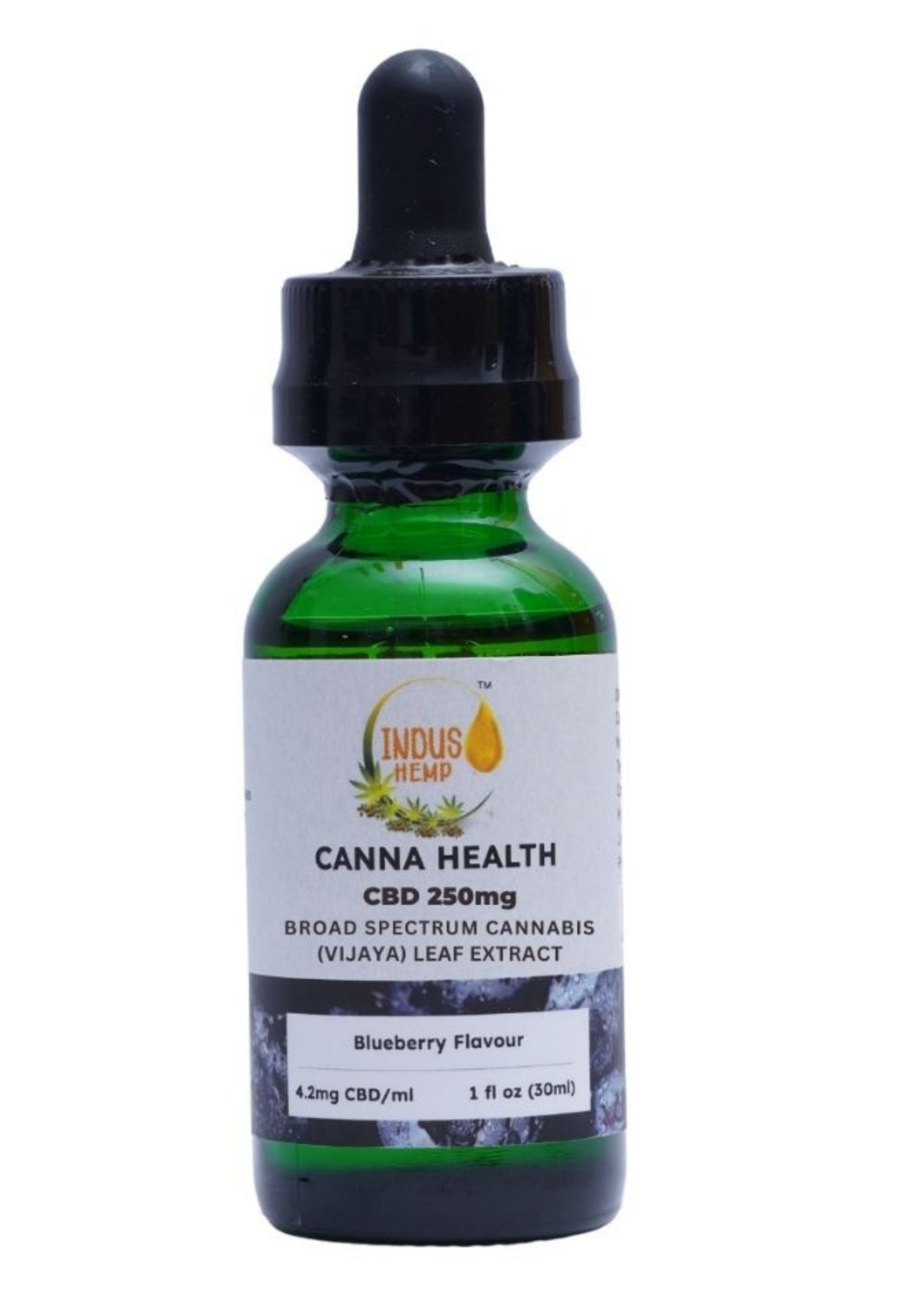 INDUS HEMP CANNA-HEALTH CBD 250 MG - BLUEBERRY FLAVOUR