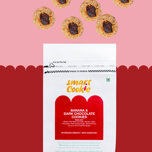 Banana Dark Chocolate Cookies