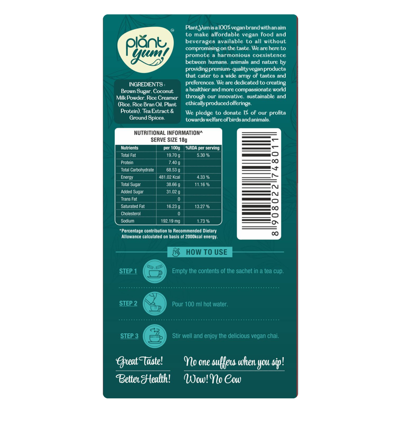 Plant Yum Tea Premix Assorted (Pack of 6)