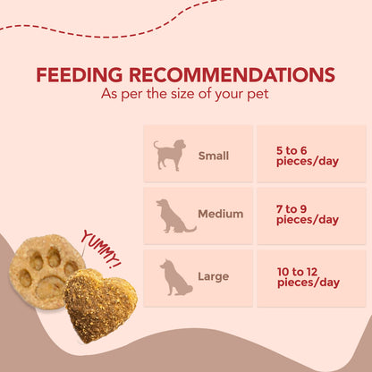 FURRMATE Veg Treats for Dogs (2x100g) | Gluten-Free | Made with Oats