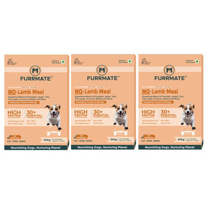FURRMATE Fresh Wet Dog Food (300g) | Hypoallergenic & Gluten-free | NO-Lamb Meal