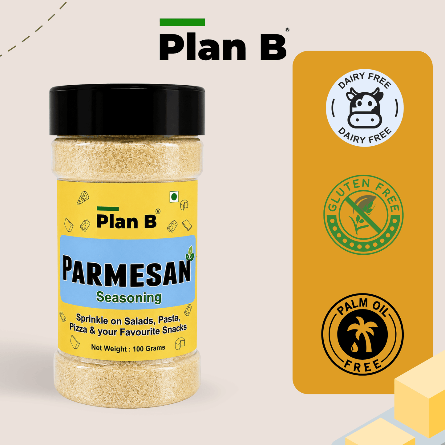 Plan B Parmesan Seasoning (100 g)