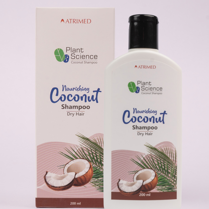 Atrimed Plant Science Coconut Shampoo | For Dry Hair | 200ml