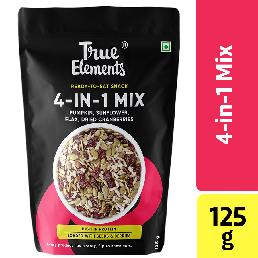 True Elements Roasted 4-in-1 Trail Mix Seeds