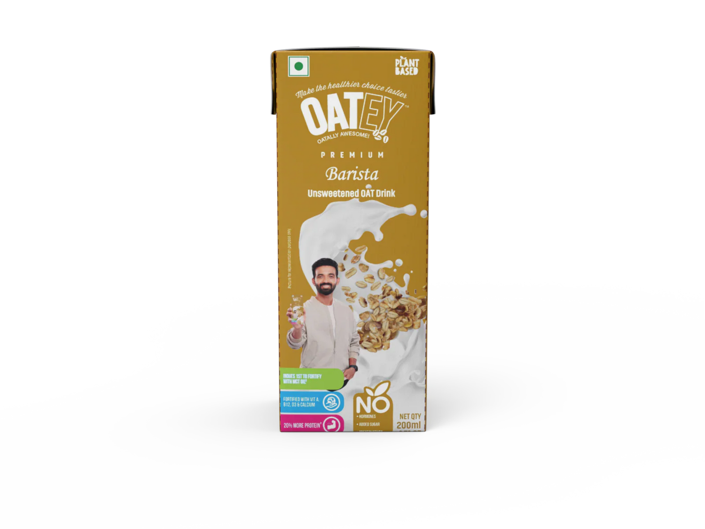 OATEY Premium Barista Oat Milk  Plant-Based Vegan Milk 200ml