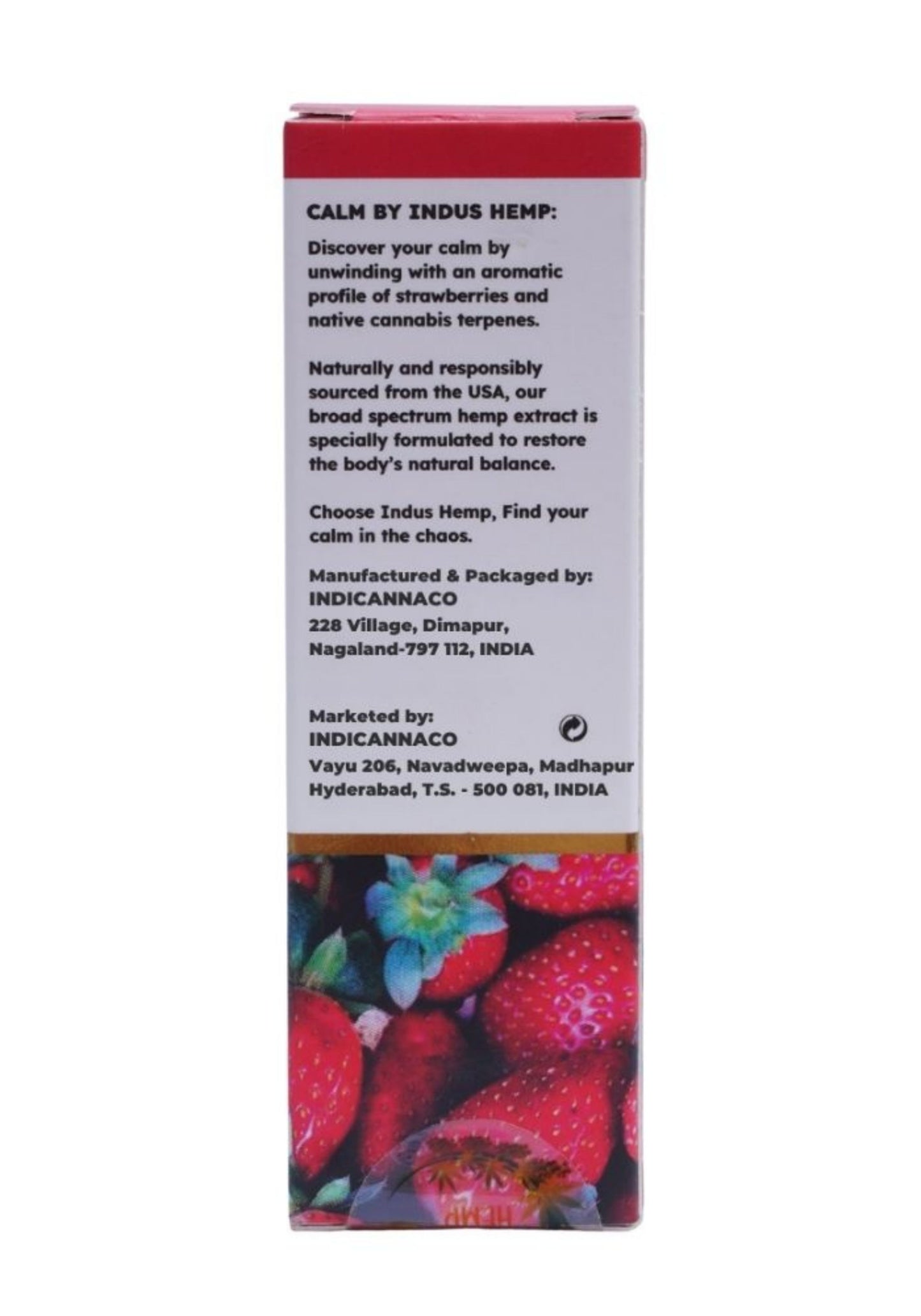 INDUS HEMP CANNA HEALTH CBD CALM 2200mg