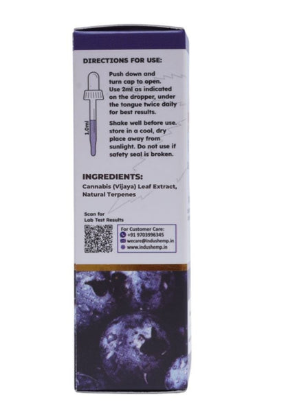 INDUS HEMP CANNA-HEALTH CBD 250 MG - BLUEBERRY FLAVOUR