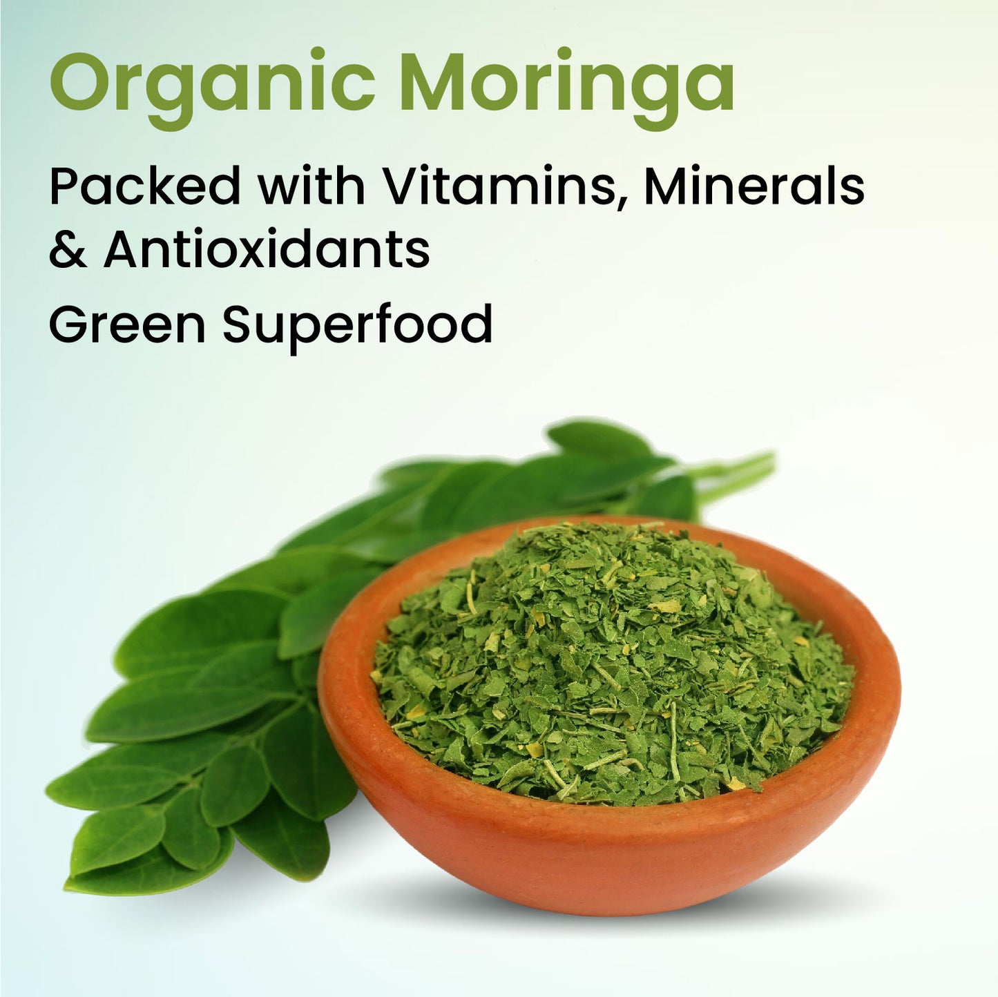 Vlado’s Himalayan Organics Organic Moringa Tablets | 1200 mg Moringa Leaf Extract | Pure Plant-Based Superfood | 60 Tablets