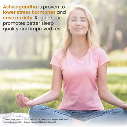 Vlado's Himalayan Organics Pure Ashwagandha Capsules | 10% Withanolides | 600 mg Ultra High Potency | Root-Only Extract | 30 Veg Capsules