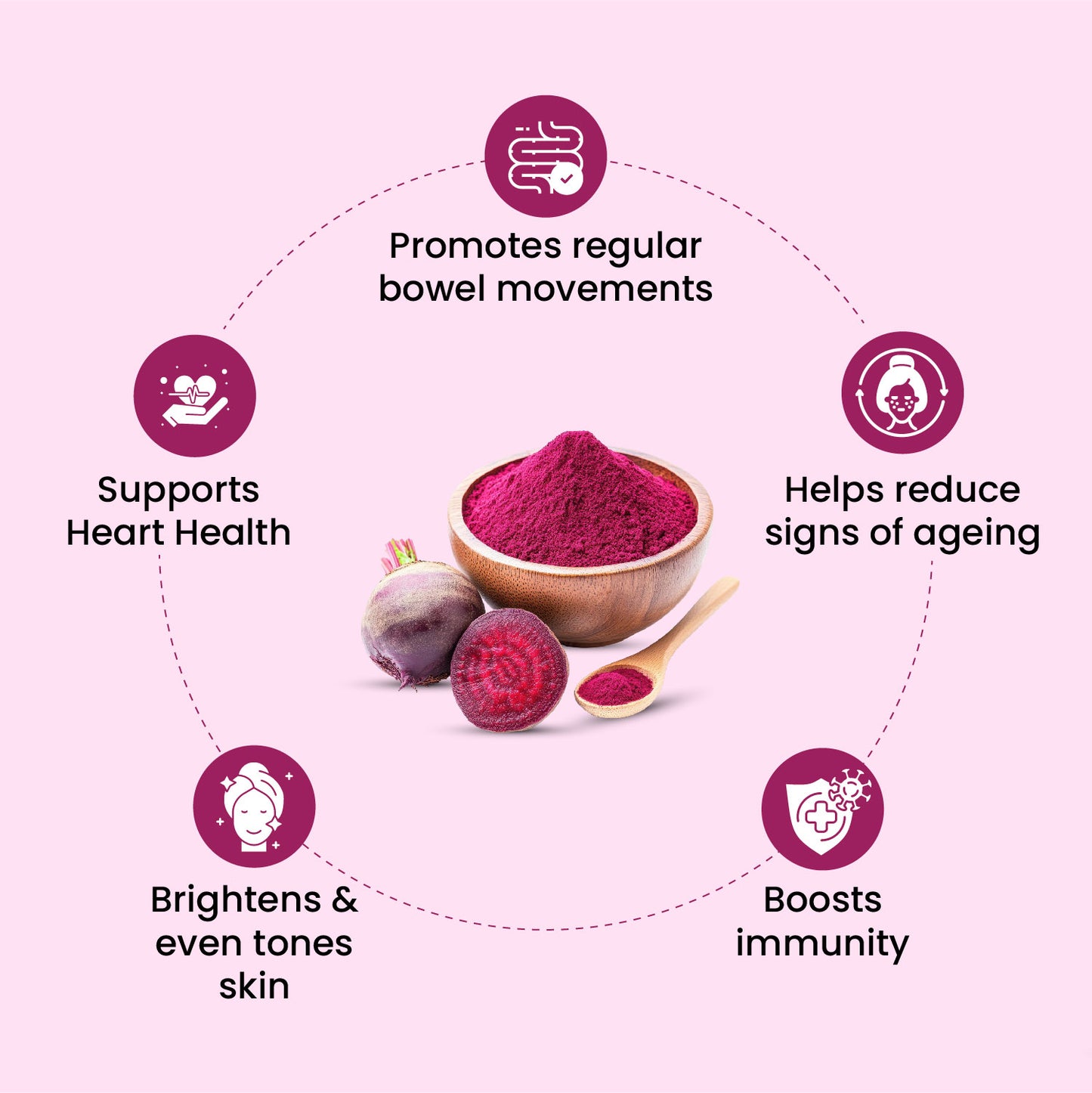 Vlado’s Himalayan Organics Beetroot Powder | 100% Pure & Natural | 100g