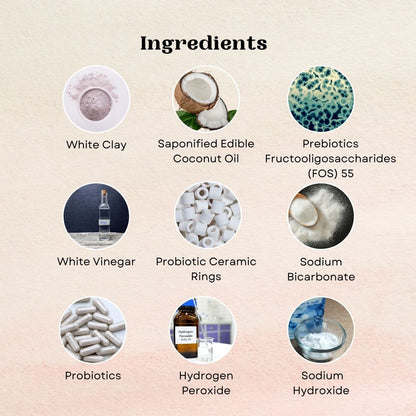 Goli Soda All Natural Probiotics Stain Removing Laundry Bar (Pack Of 1)