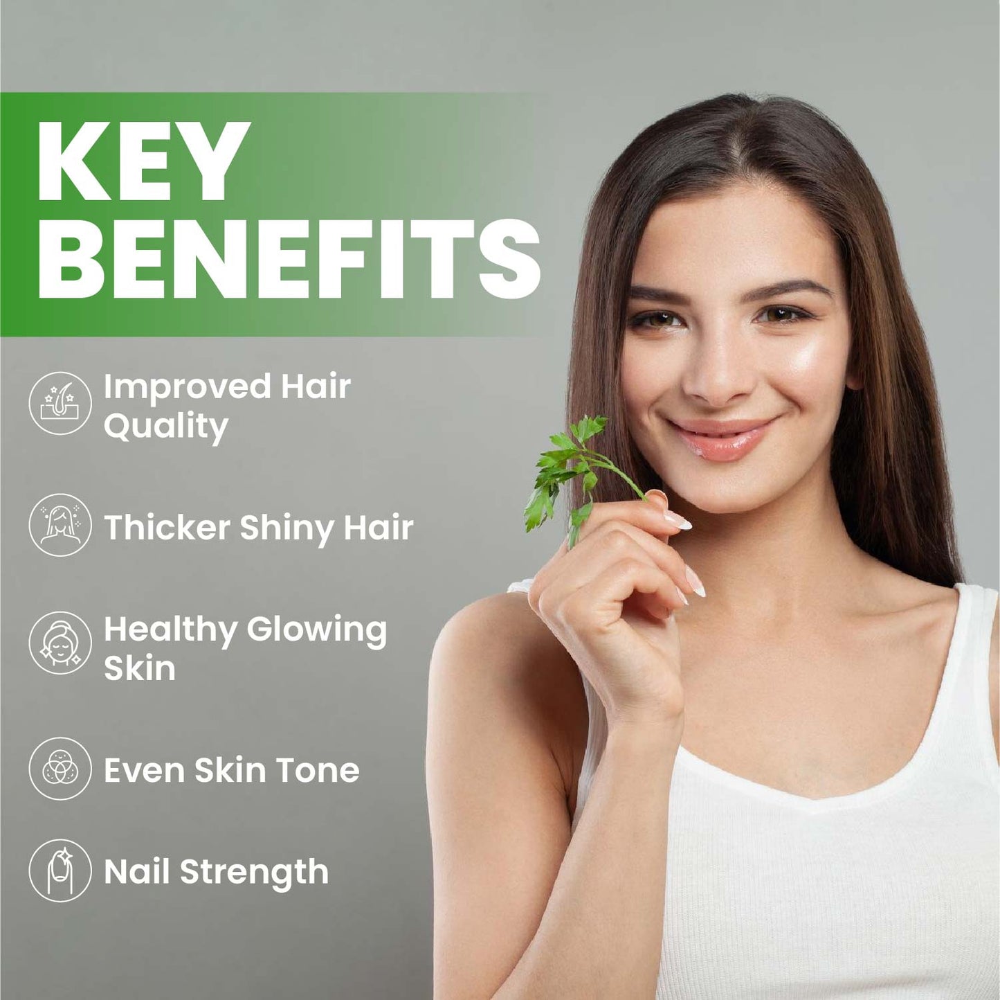 Vlado's Himalayan Organics Biotin 10,000 mcg Supplement with Keratin, Amino Acids & Multivitamin - 120 Veg Tablets